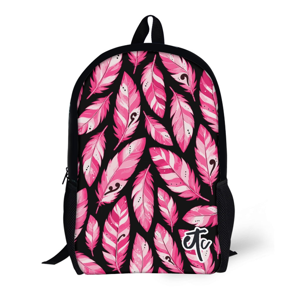 ETC Limited Edition Pink Feather Bag