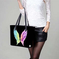 ETC Angel Wings PU Leather Tote