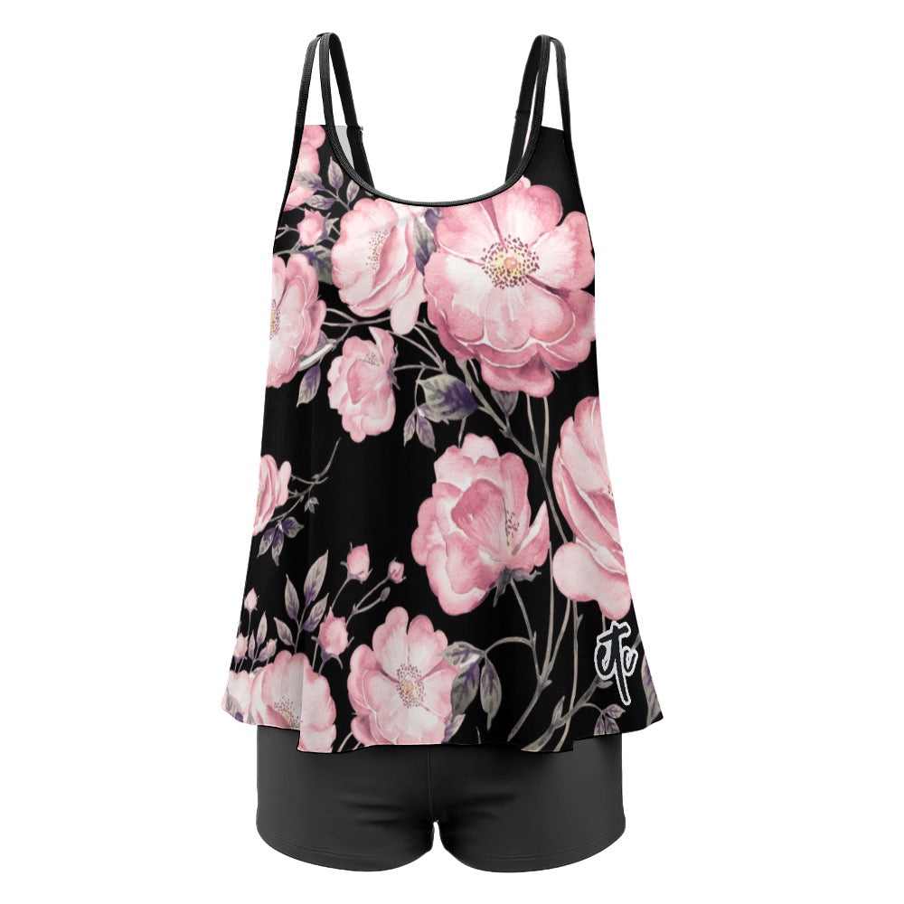 ETC Spring 17' Peonie Plus Size Tankini Set