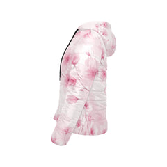 ETC Pink Floral Bloom Puffer Jacket