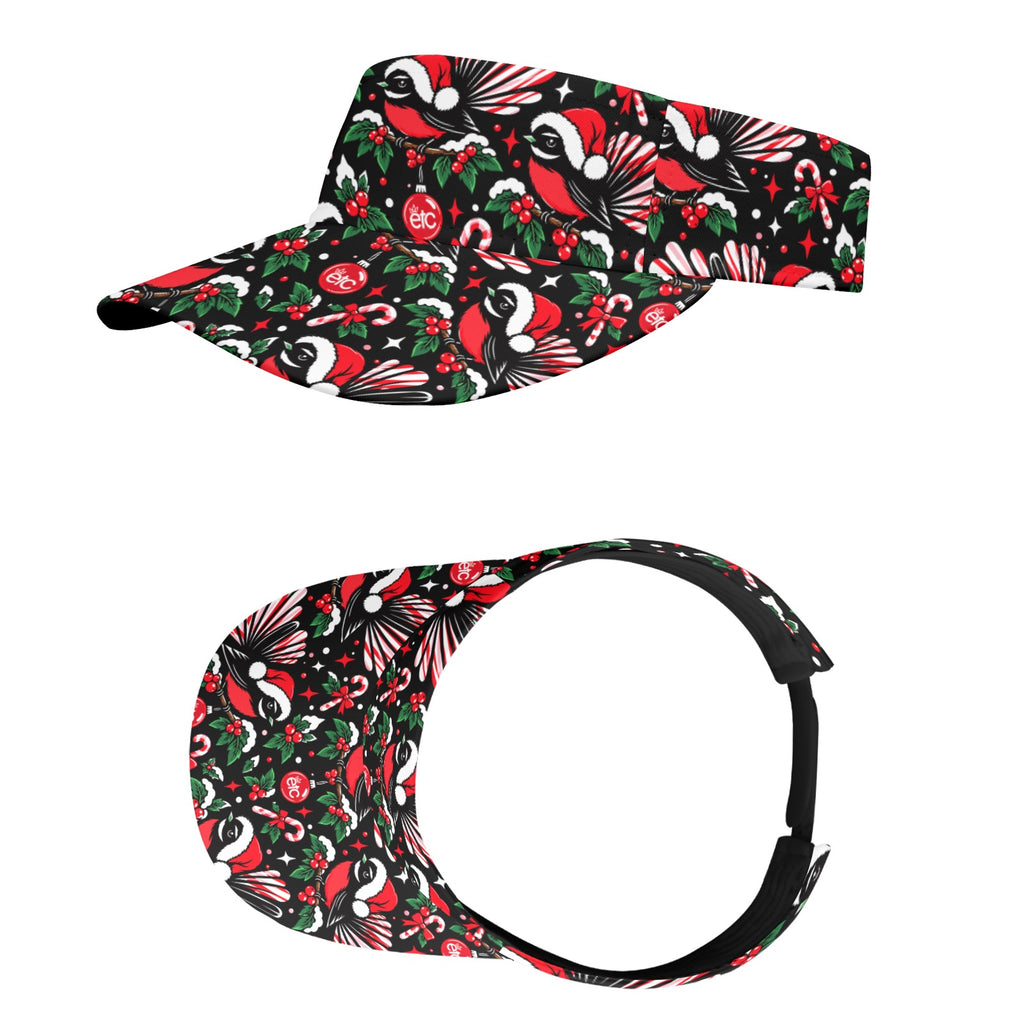ETC Christmas Fantail Visor