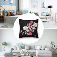 ETC Floral Fantail Pillow Case