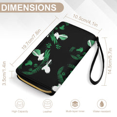 ETC Green Fantail Fern PU Leather Wallet
