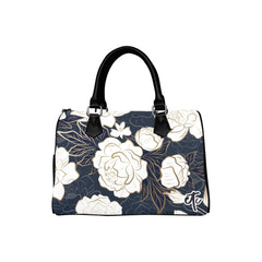ETC Summer Peonies Barrel Handbag