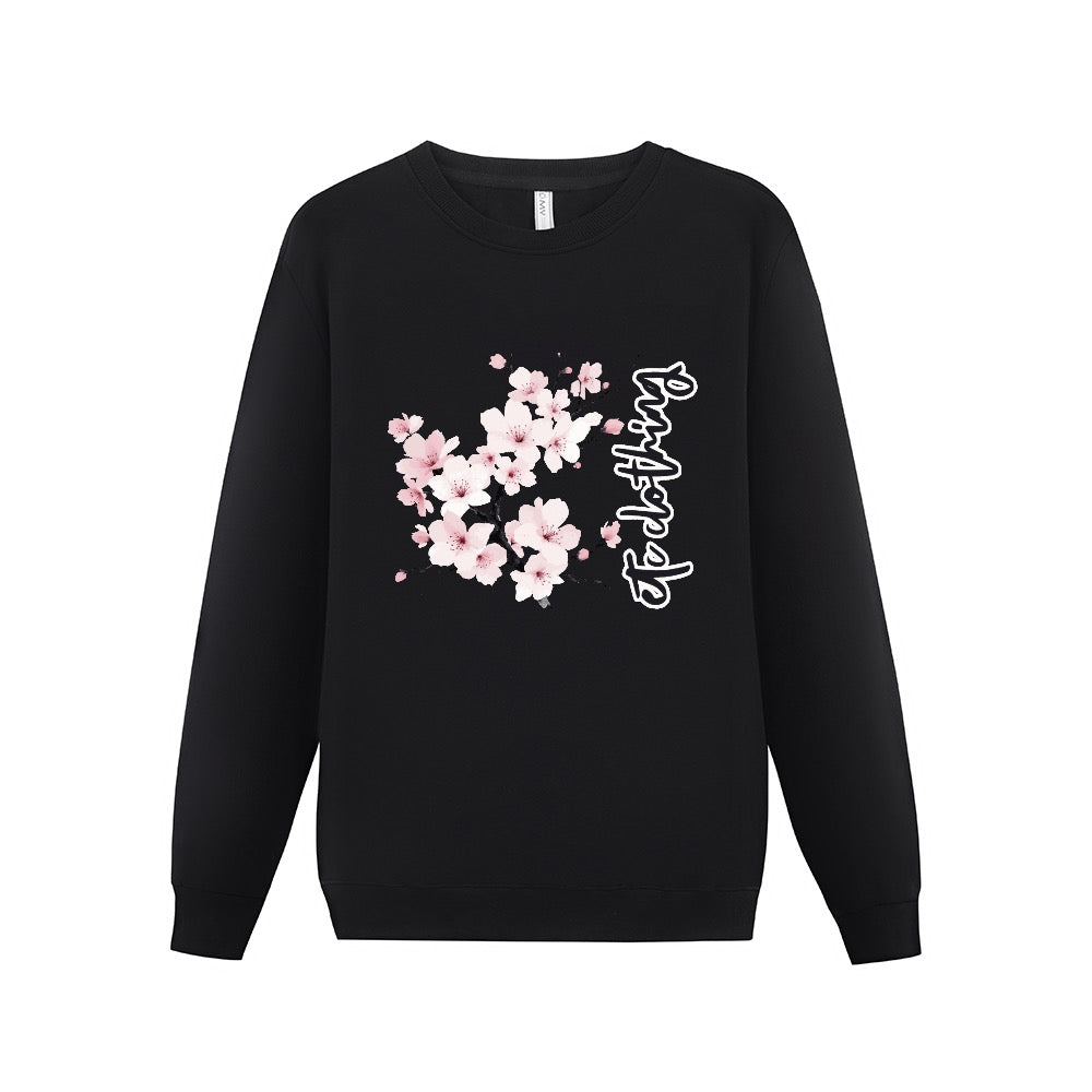 ETC Cherry Blossom Cotton Crew