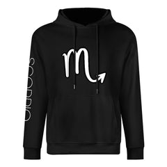 ETC SCORPIO ZODIAC SIGN COTTON HOODIE