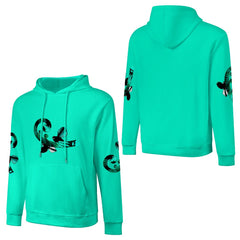 ETC Fantail Fern Mint Cotton Hoodie