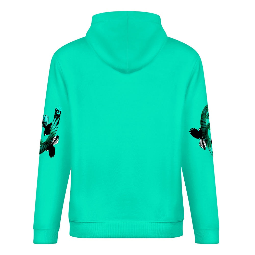ETC Fantail Fern Mint Cotton Hoodie