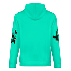 ETC Fantail Fern Mint Cotton Hoodie