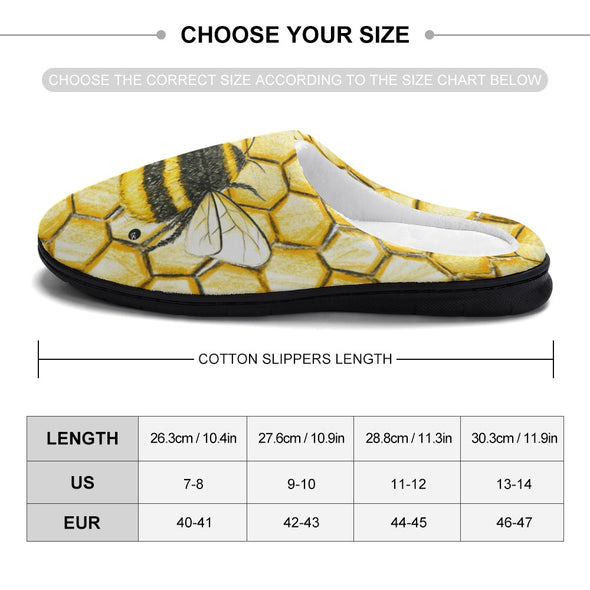 ETC Bee Collection Cotton Slippers