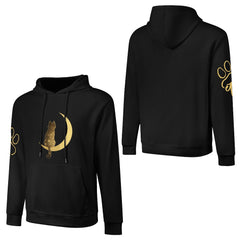 ETC Galaxy Cat Cotton Black Hoodie