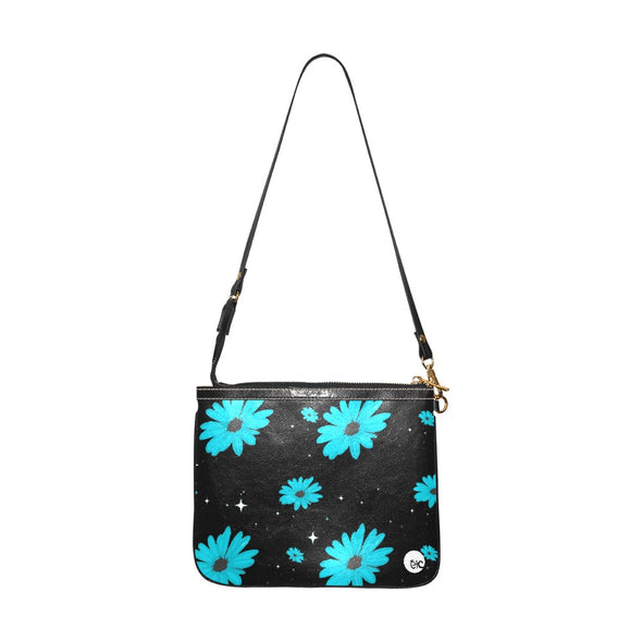 ETC Blue Daisies Shoulder Bag