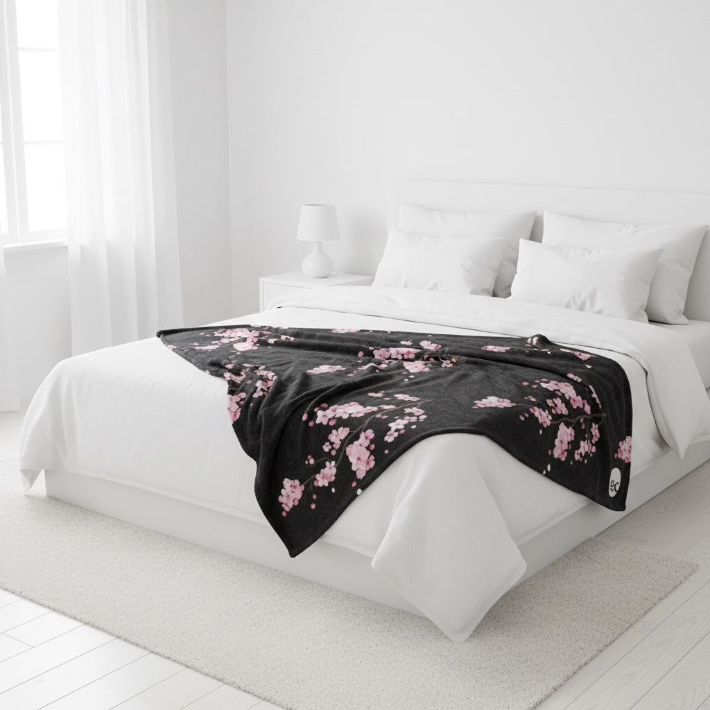 ETC Cherry Blossom Blanket - Multiple Sizes