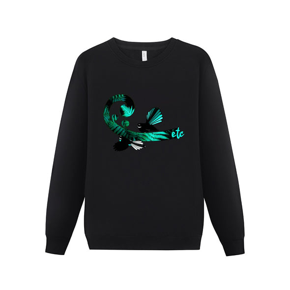 ETC Fantail Fern Cotton Fleece Crew