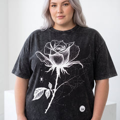 ETC Rose Halloween Vintage Cotton Tee