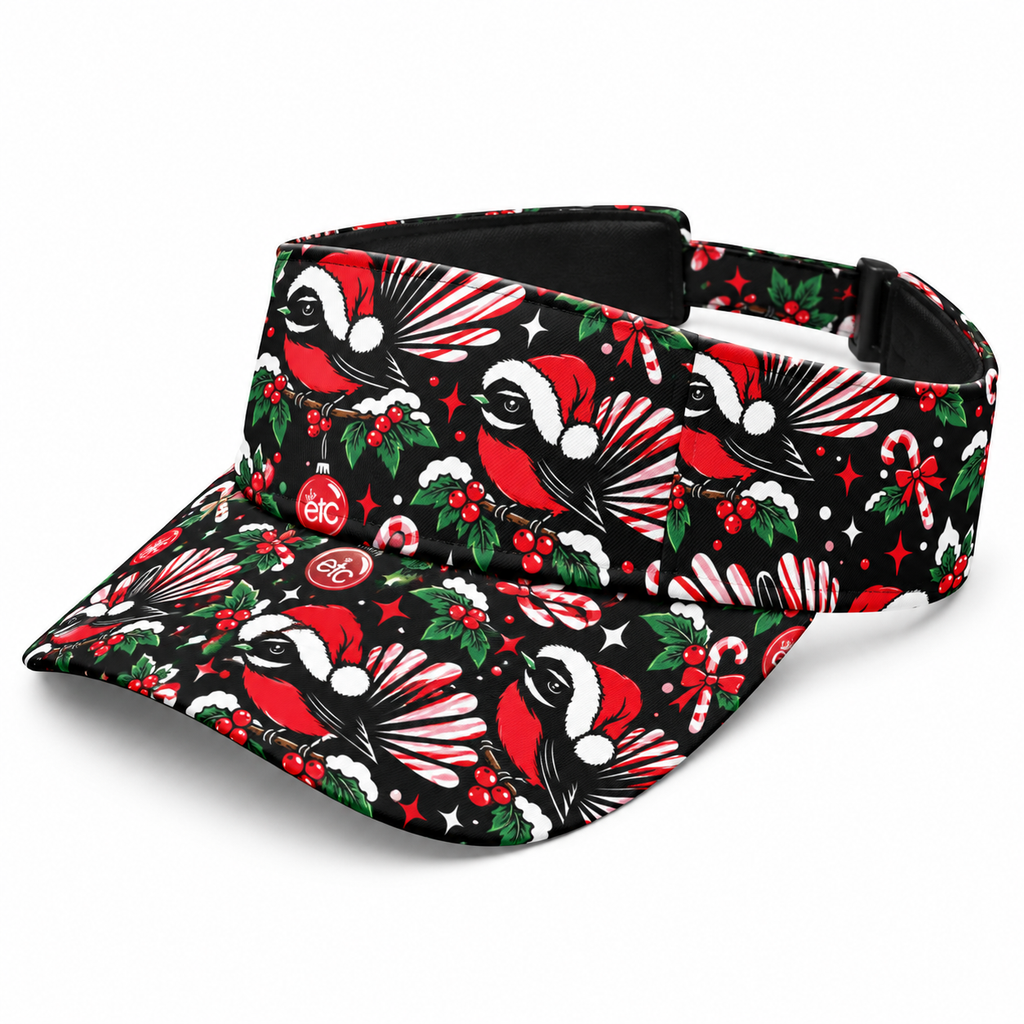 ETC Christmas Fantail Visor