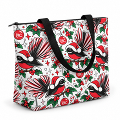 ETC Christmas Fantail Tote