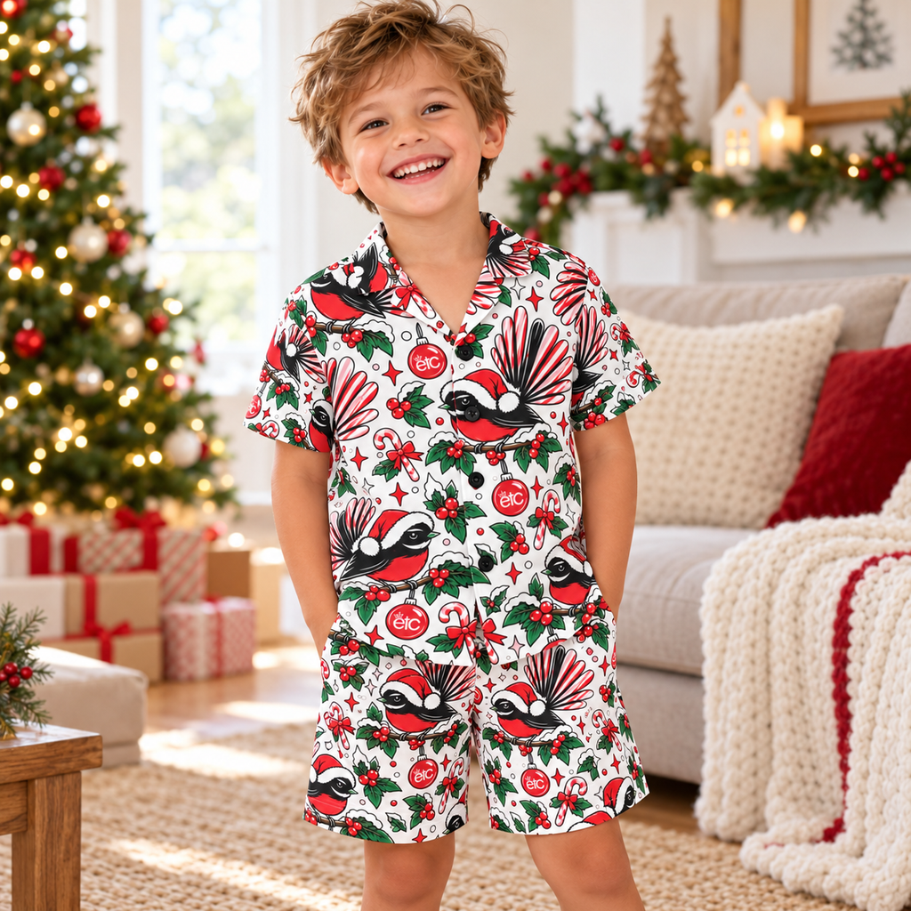 ETC Christmas Fantail PJ Set