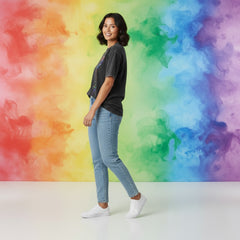 ETC Rainbow Warrior Dripping Rose Tee
