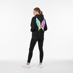 ETC Angel Wings Fleece Lined Hoodie