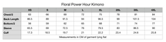 FLORAL POWER HOURS KIMONO