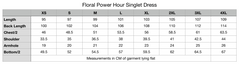 FLORAL POWER HOURS SINGLET DRESS