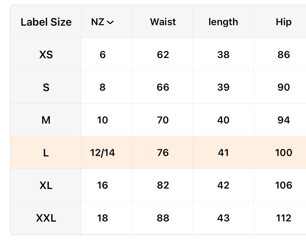 ETC Black Stretch Denim Skirt