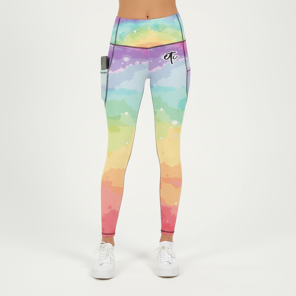 ETC Rainbow Star Leggings