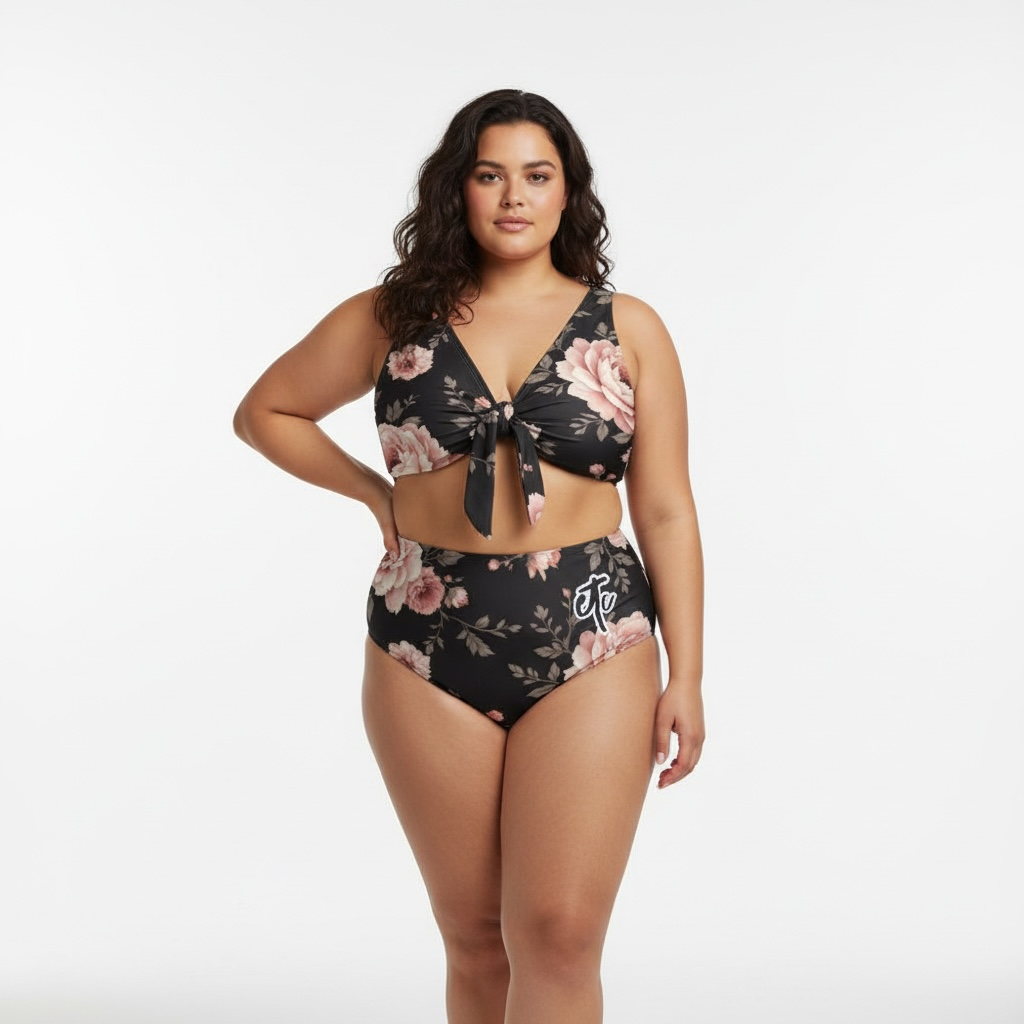 ETC Vintage Floral Bikini Set