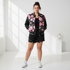 Spring Pink 17' Peonies Bomber