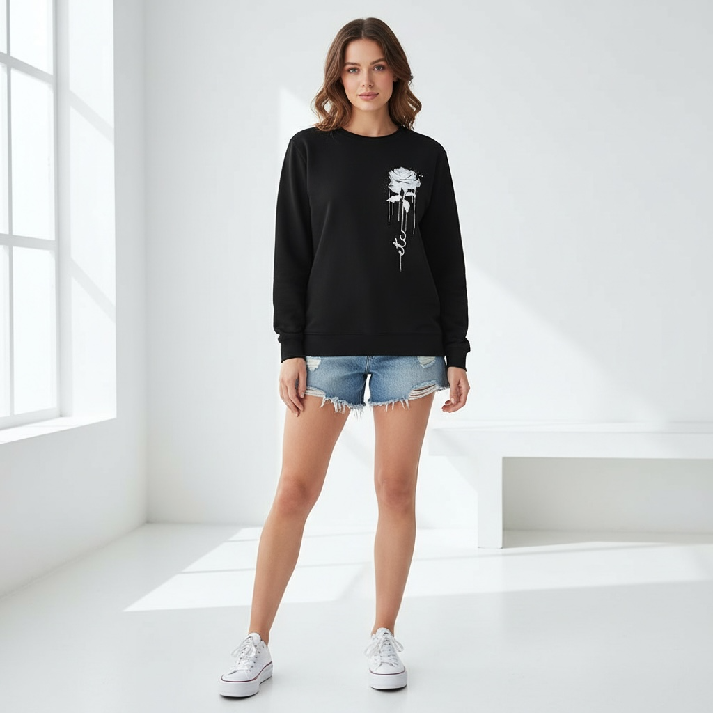 ETC Dripping Rose Crew
