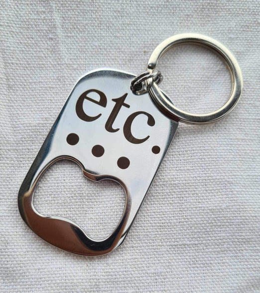 ETC Bottle Opener Key Chain