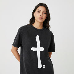 ETC 't' Vintage Wash Cotton Tee