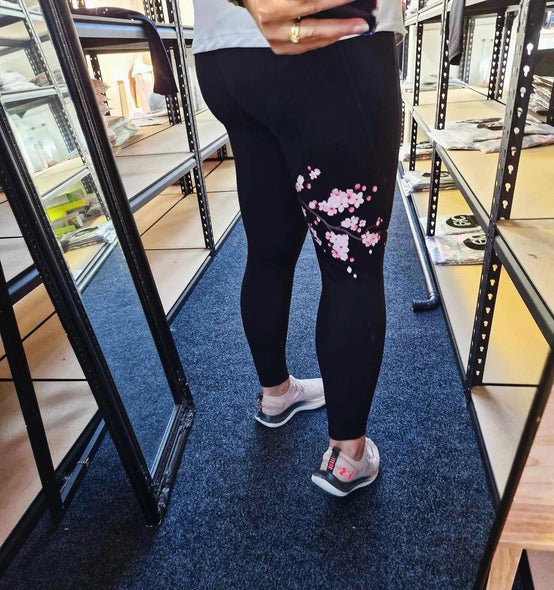 ETC Cherry Blossom Custom Leggings