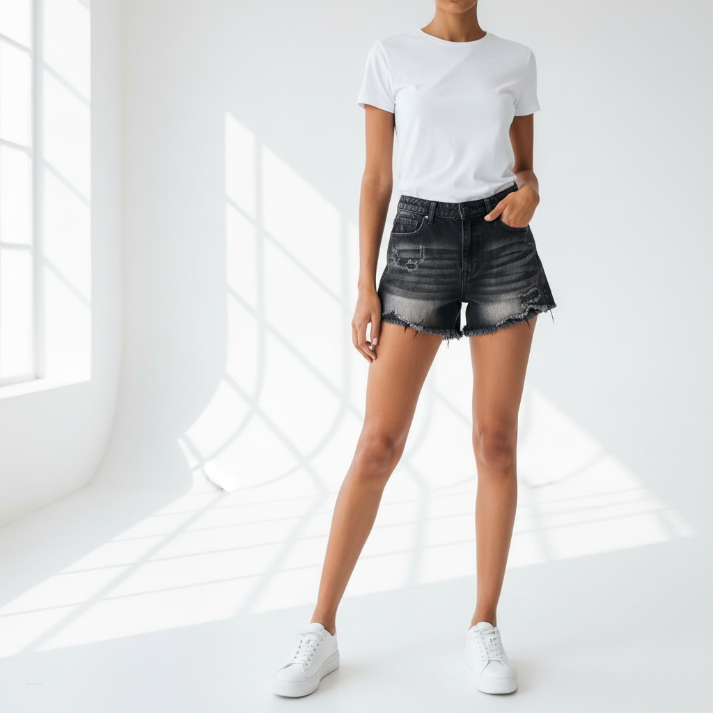 ETC Hummingbird Denim Shorts