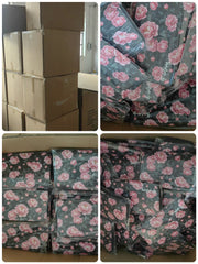 Etc Peonie Floral Handbag + Wallet