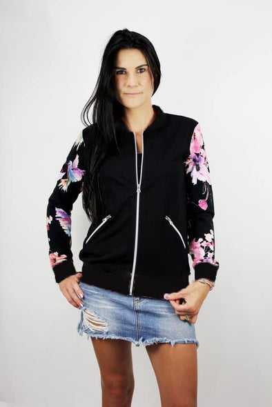 Hummingbird Zip Up Bomber