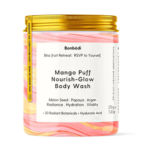 Bon Bodi Mango Puƒƒ Nourish-Glow Body Wash - Bliss ƒruit Retreat