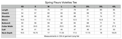 ETC spring fleurs violettes tee