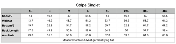 ETC Stripe Singlet Top