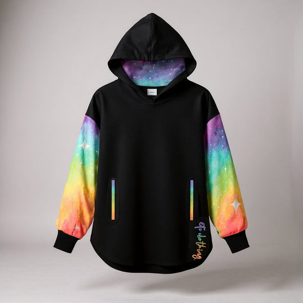 Etc Rainbow Stars Hoodie