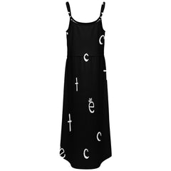 ETC Spaghetti Strap Split Dress