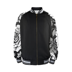ETC Mono Floral Bomber Jacket