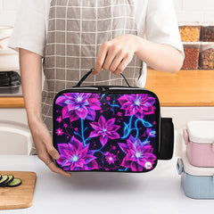 ETC Floral Neon Lunch Bag
