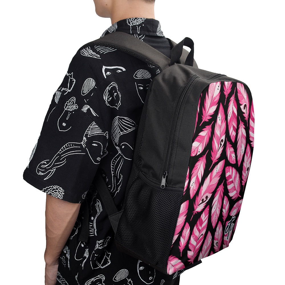 ETC Limited Edition Pink Feather Bag