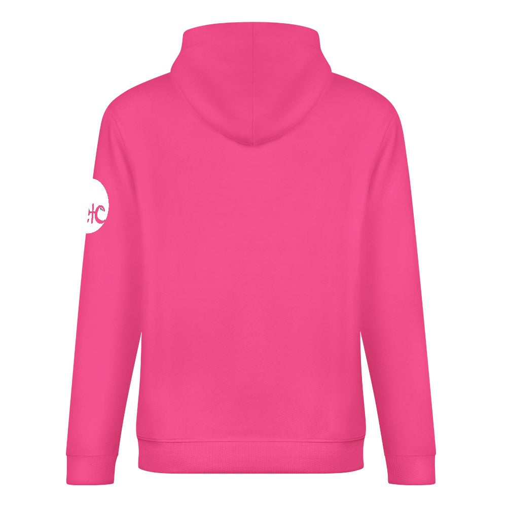 ETC Mum Boss Pink Cotton Hoodie