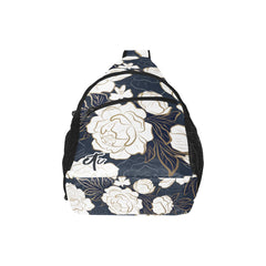 ETC Summer Peonies Cross Body Bag