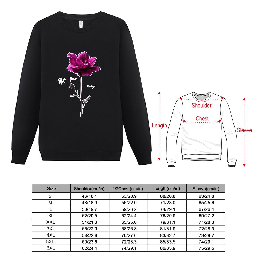 ETC Cotton Fleece Not Your Darling Crew