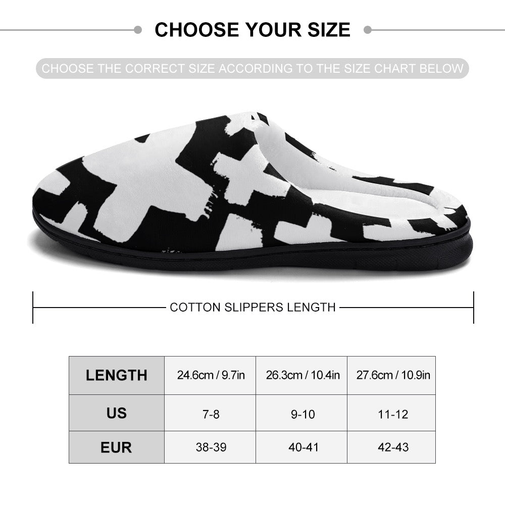 ETC Hot 'x' Cotton Slippers