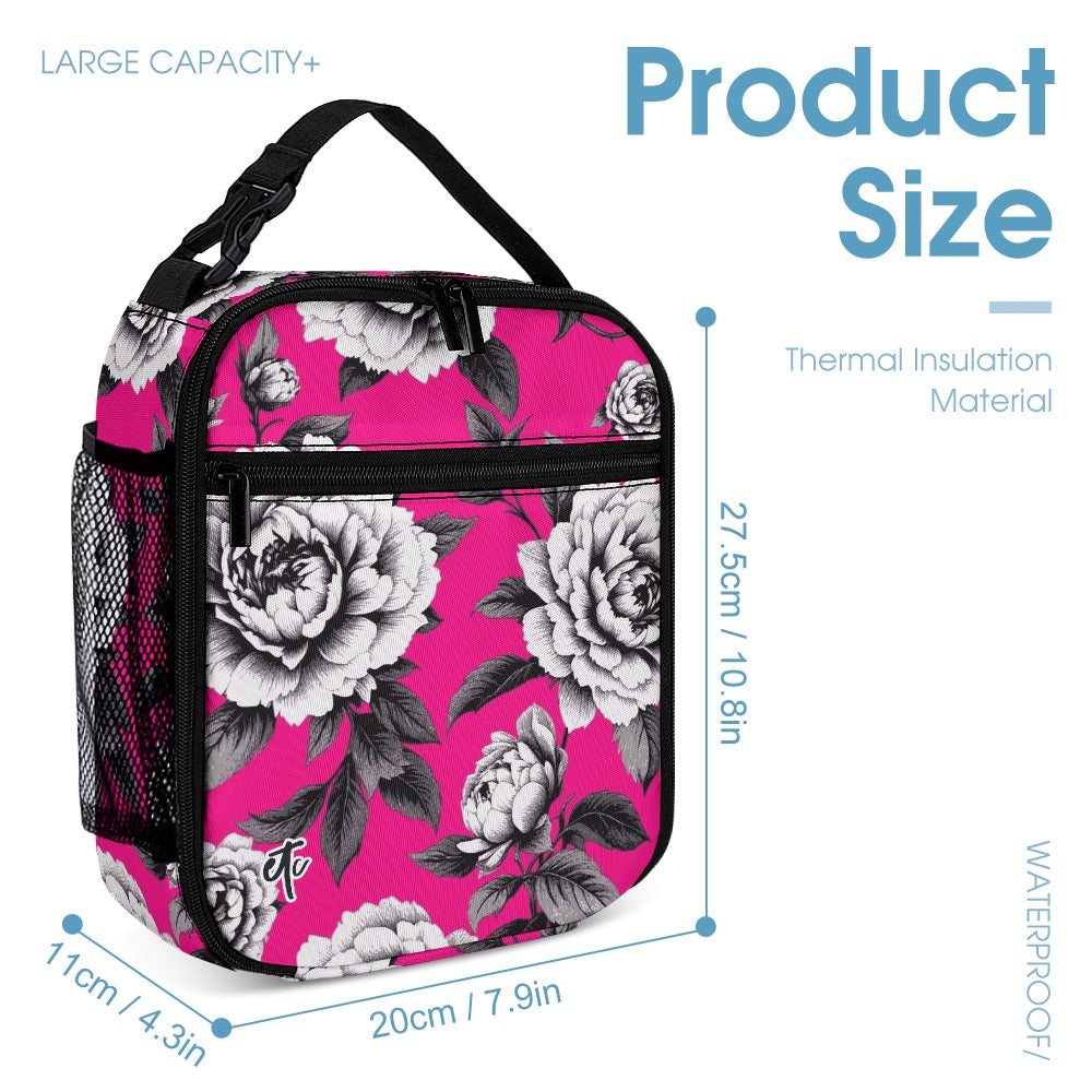 ETC Hot Pink Monochrome Floral 3 Piece Set